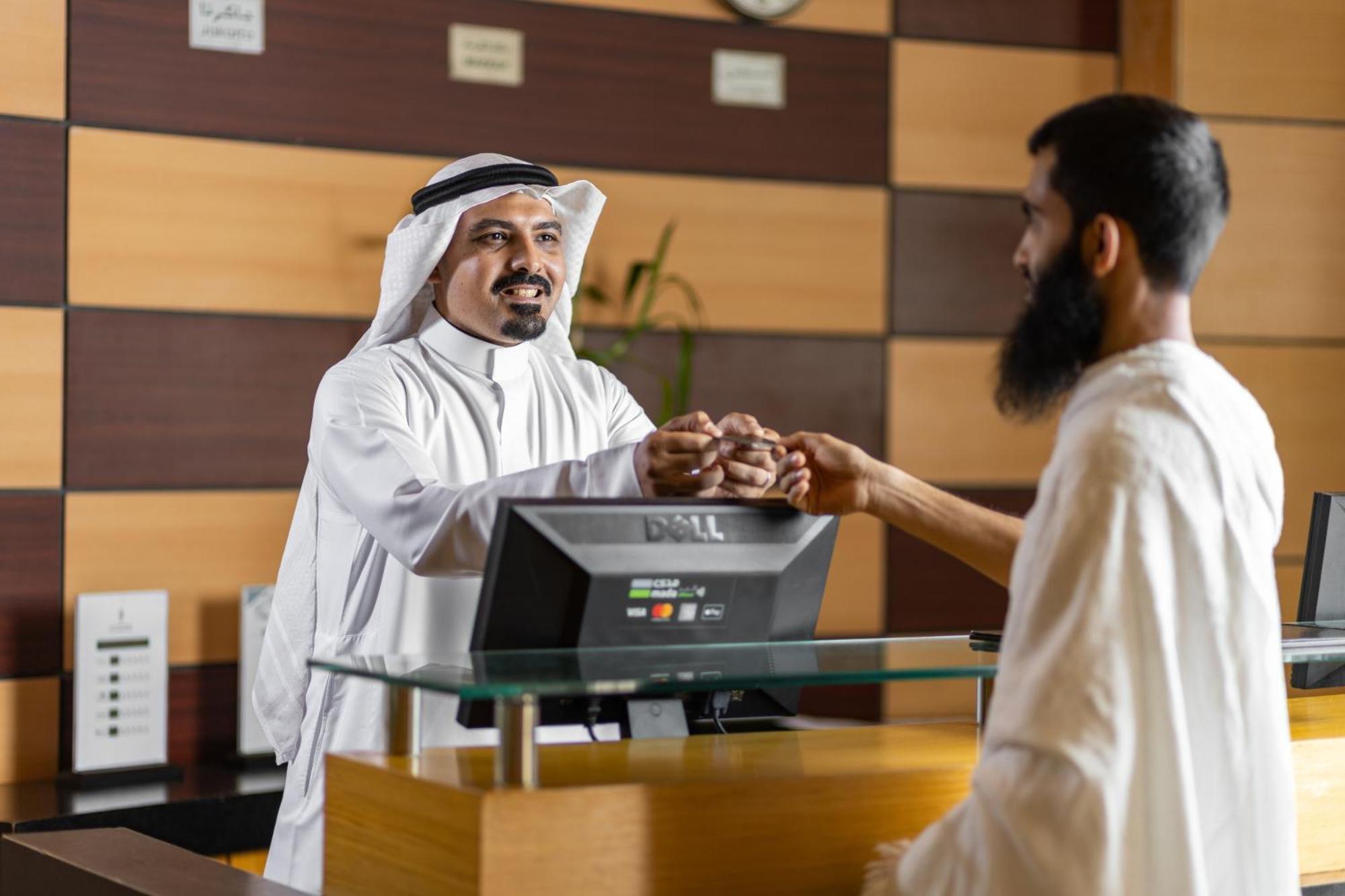 Elaf Al Mashaer Hotel Makkah Mekka Eksteriør billede Reception