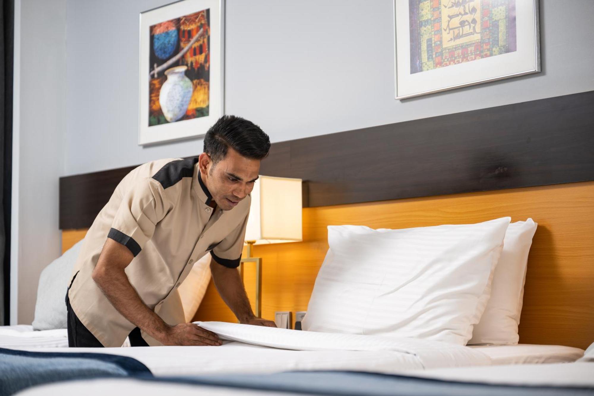 Elaf Al Mashaer Hotel Makkah Mekka Eksteriør billede Room service